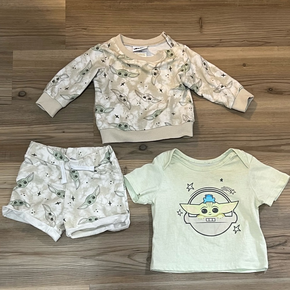 Star Wars Set 6/9 months